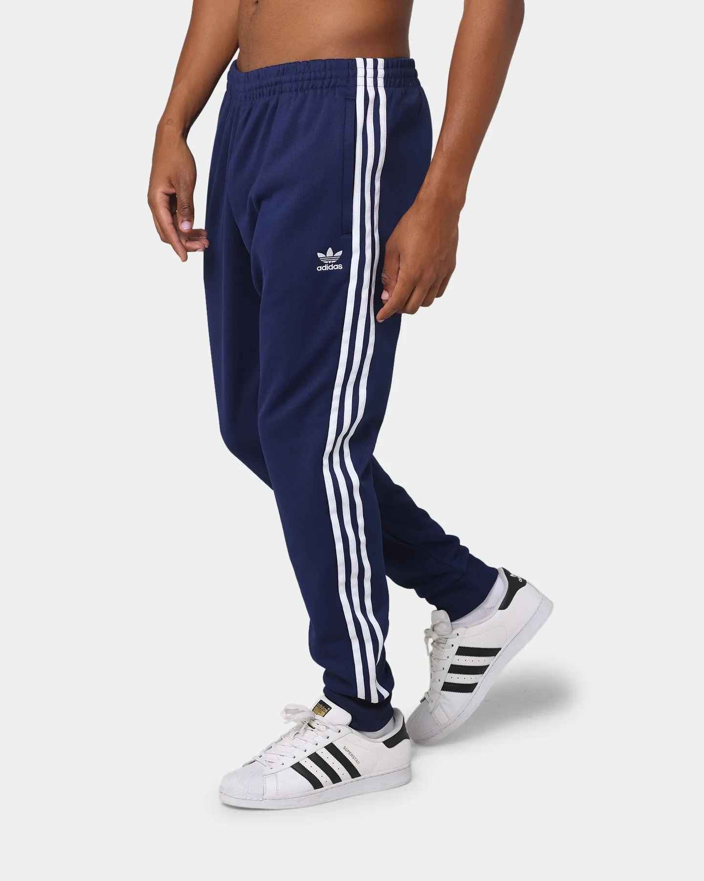 Adidas SST Track Pants Night Sky/White