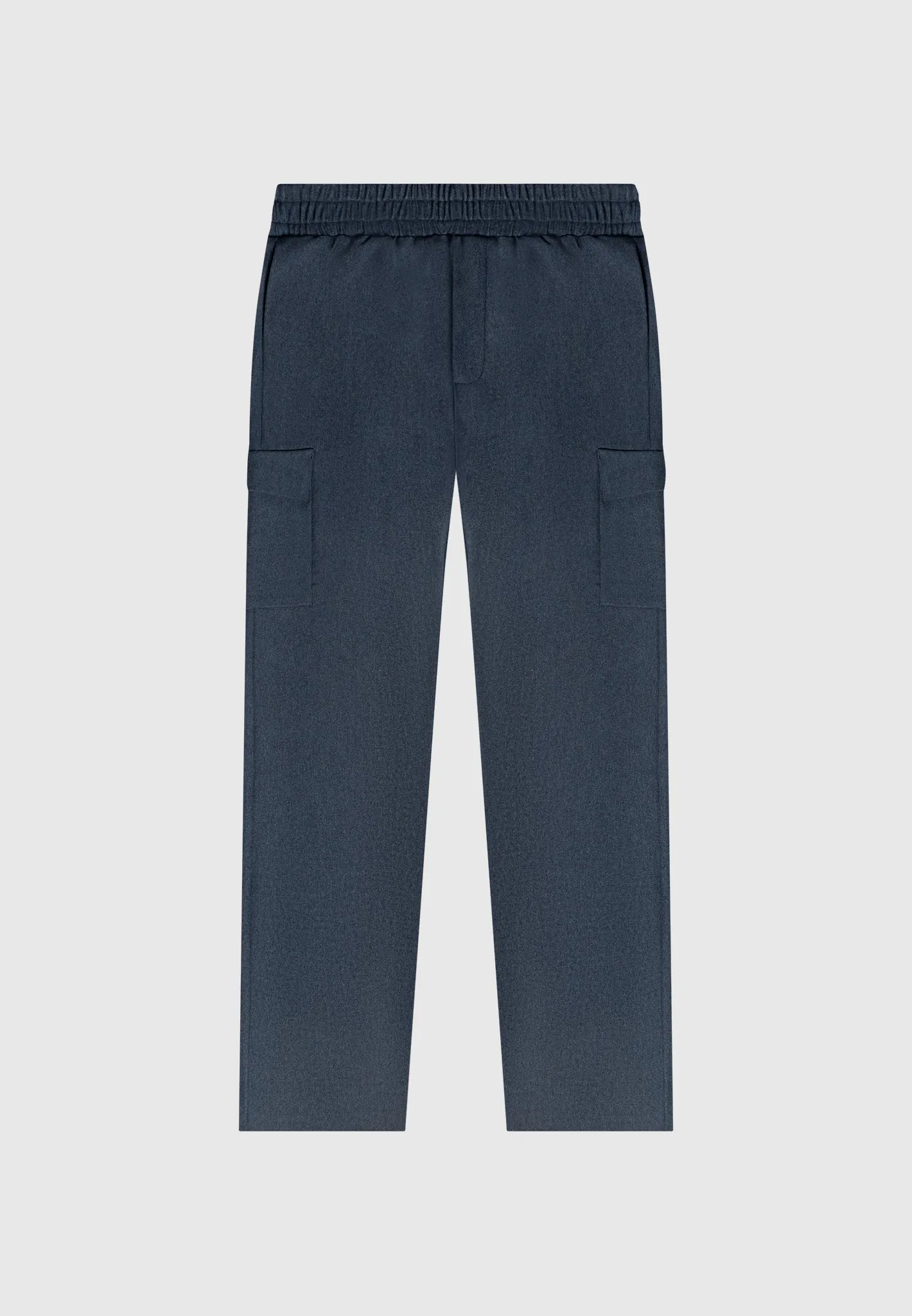 Angular Pocket Cargo Pants - Navy