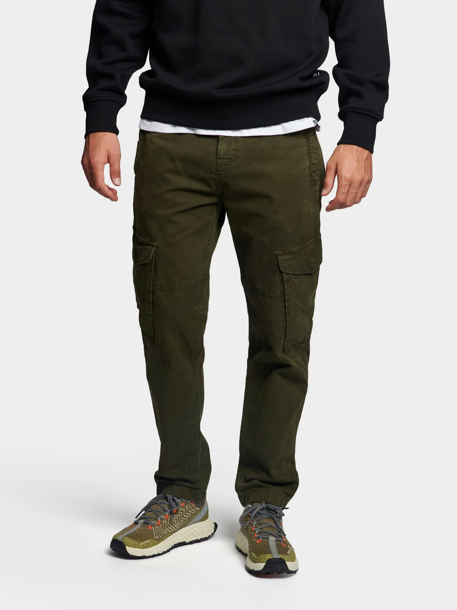 Bear Cargo Pants in Forest Night