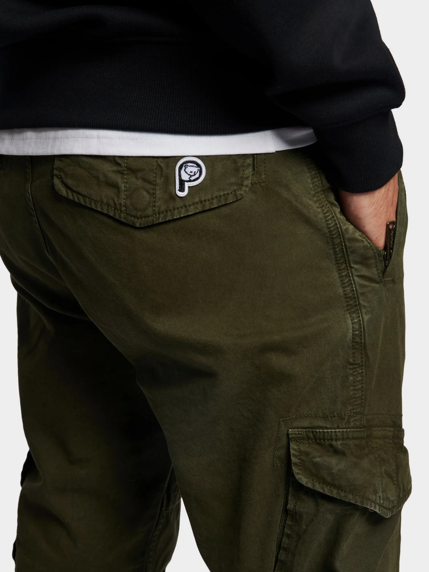 Bear Cargo Pants in Forest Night