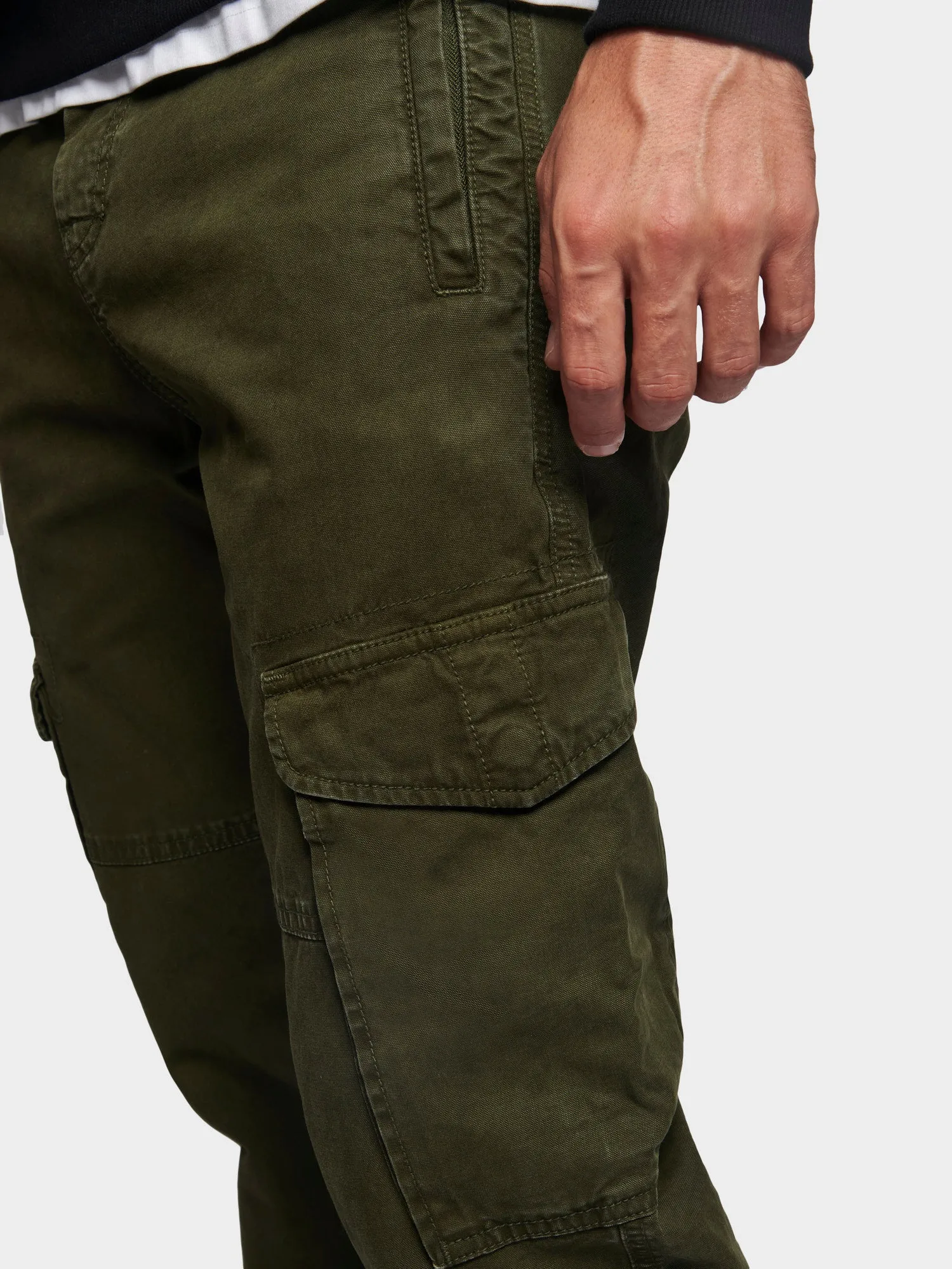 Bear Cargo Pants in Forest Night