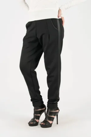 Black Neoprene Pants Josefin