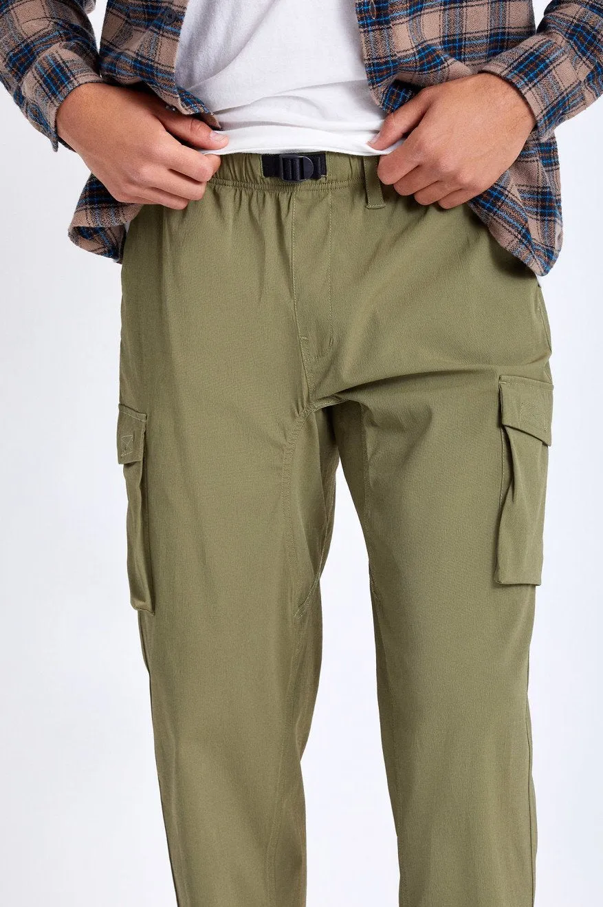 BRIXTON JUPITER CARGO PANT MILITARY OLIVE