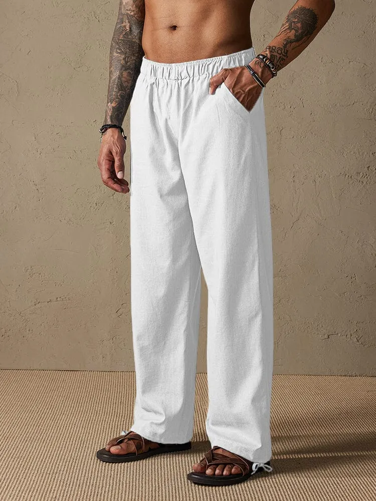 Casual Loose Style Beach Pants