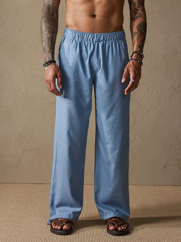 Casual Loose Style Beach Pants