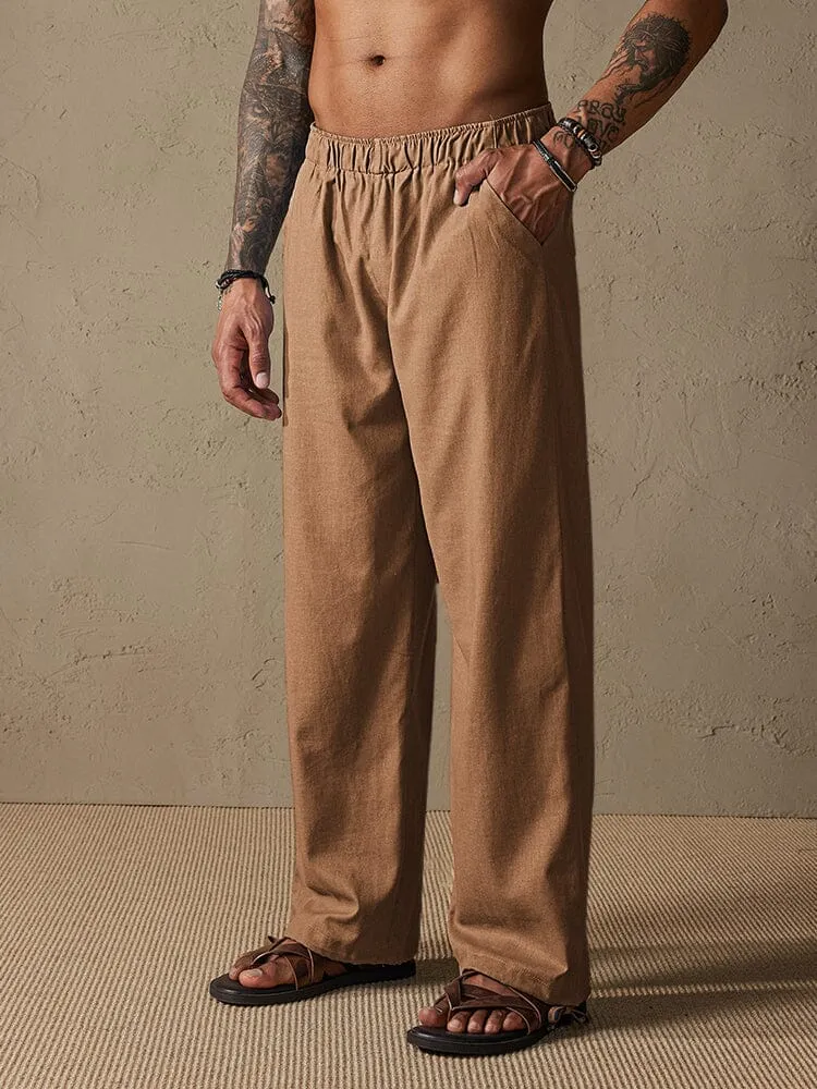 Casual Loose Style Beach Pants