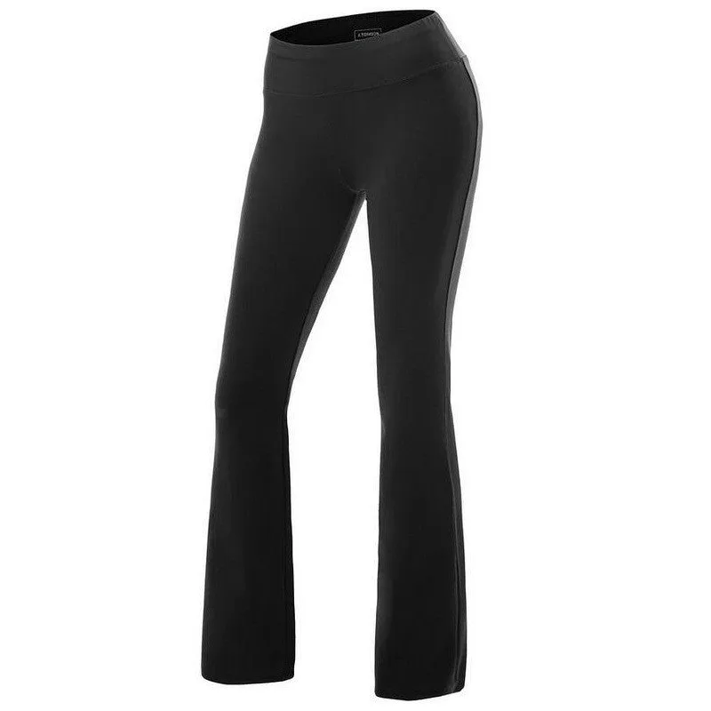 Casual Pure Color Wide Leg Sports Yoga Pants