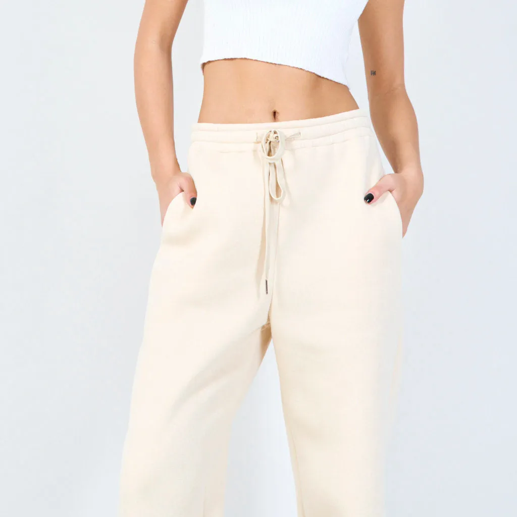 Classic drawstring jogger pants wholesale