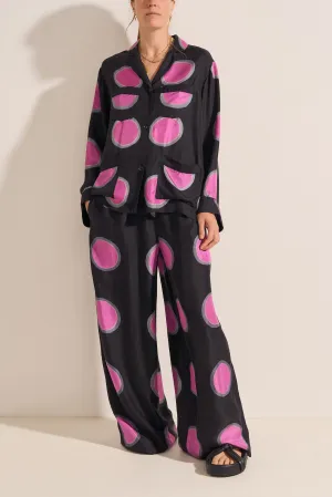 Clio Kusama Dot Silk Pants