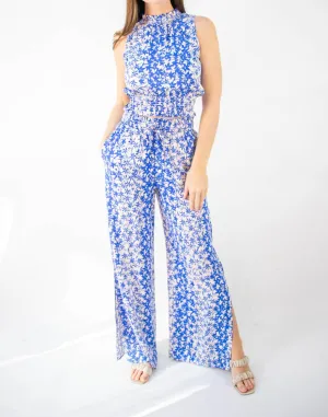 Feel The Passion Pants in Blue Ivory