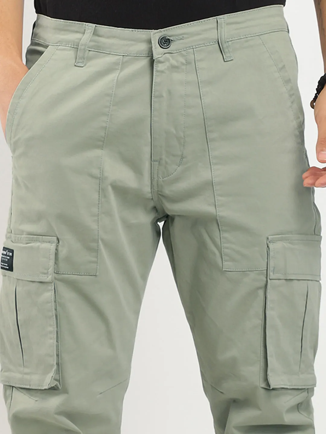 Greenwich Canvas Pistachio Green Cotton Cargo