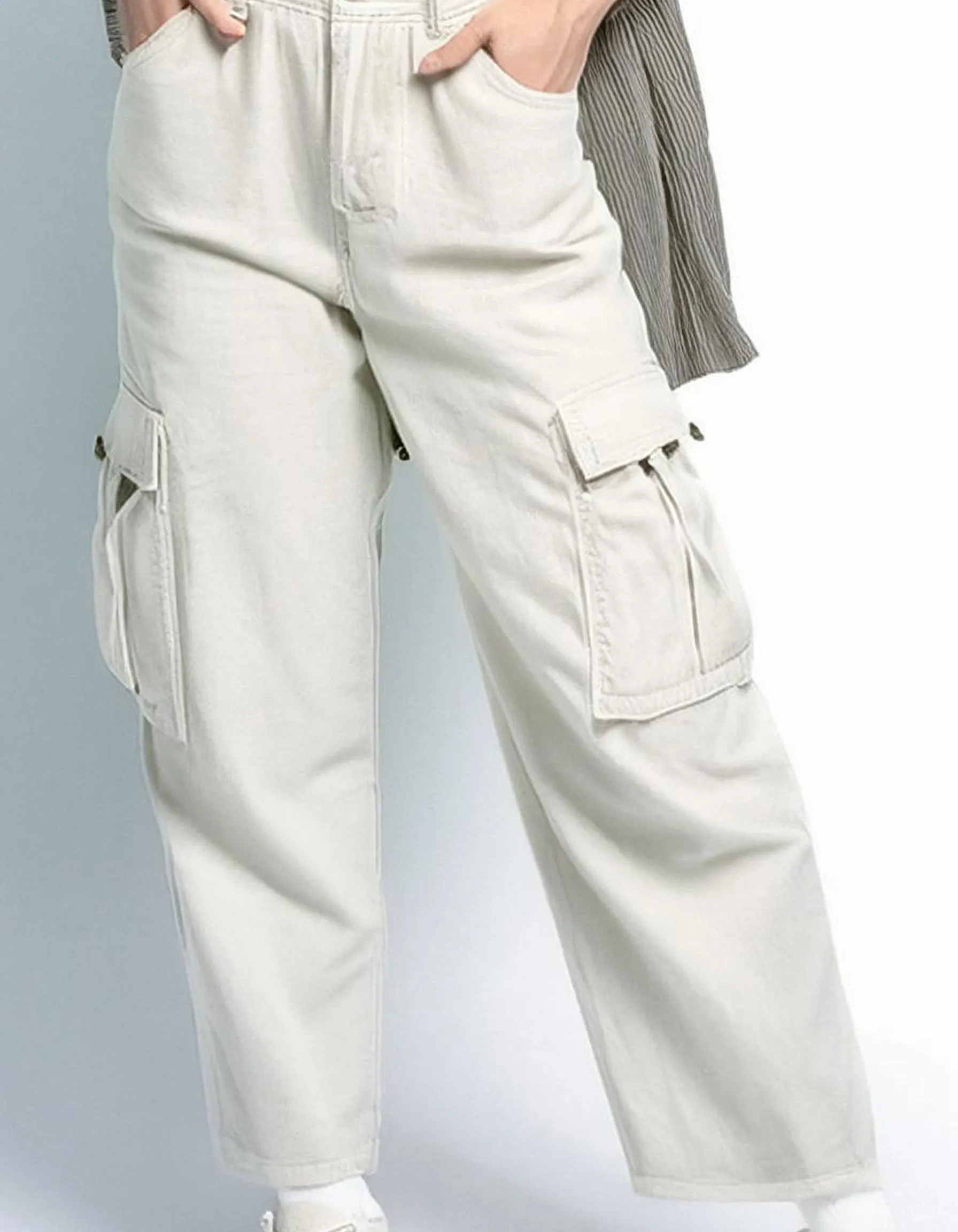 Light Gray Cargo Pants