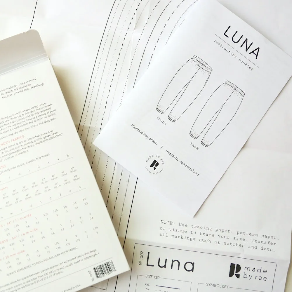 Luna Pants - PRINTED PATTERN