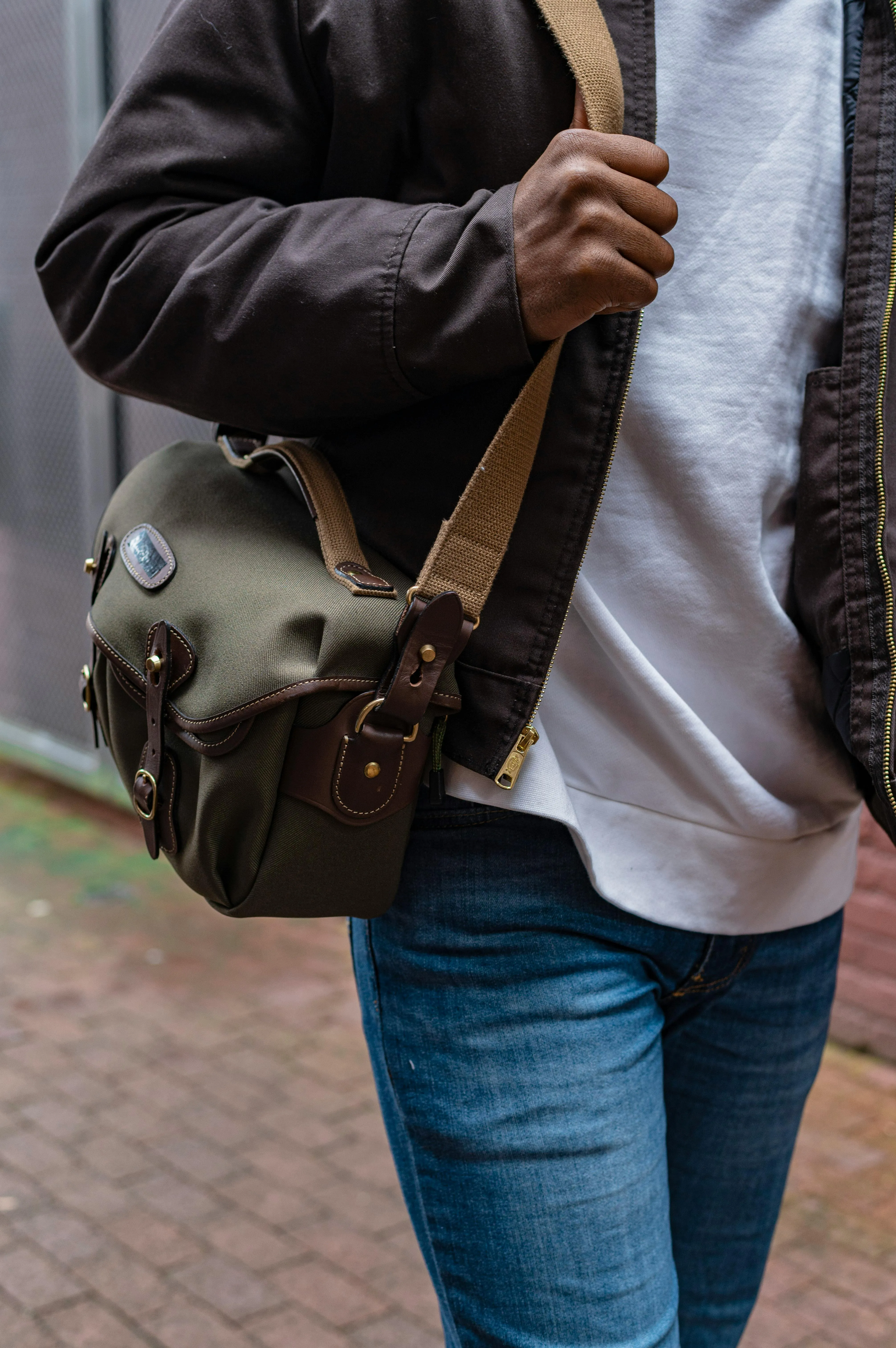 Men's Casual Canvas Shoulder Bag - King Stone Brothers and Co