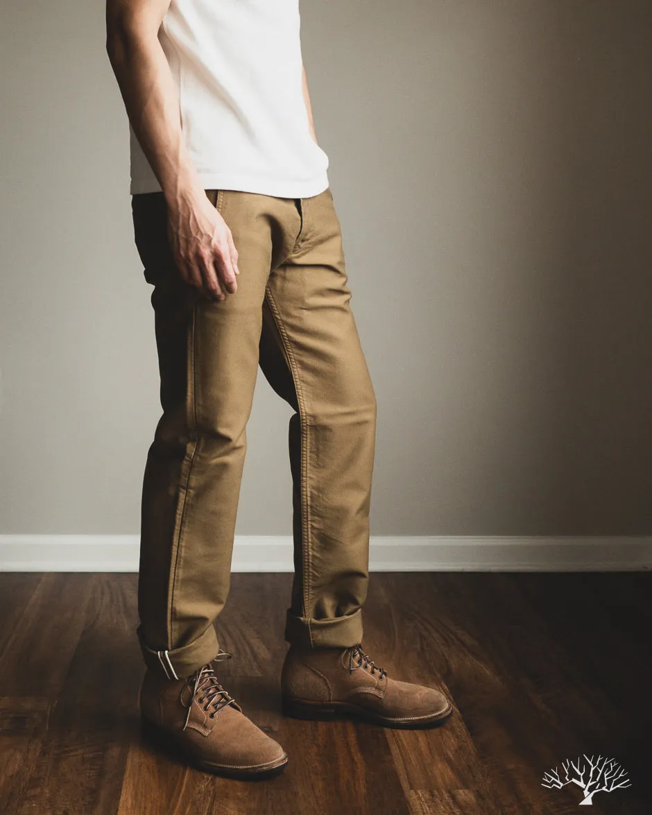 Moleskin Trousers - Dark Beige