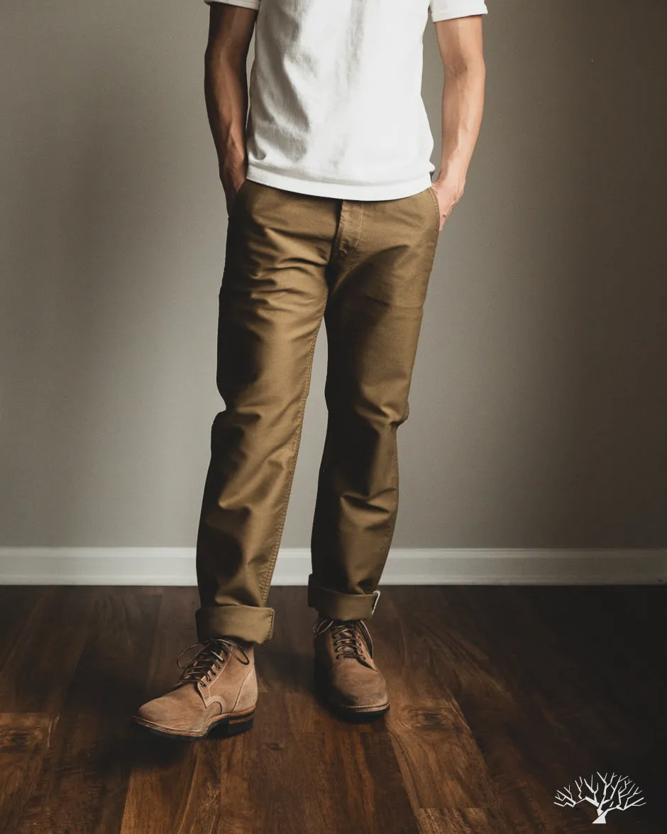 Moleskin Trousers - Dark Beige