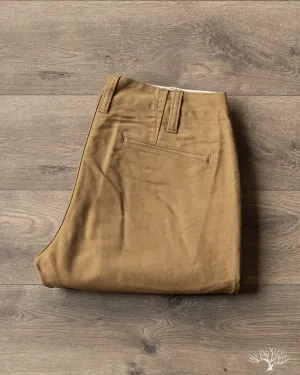 Moleskin Trousers - Dark Beige