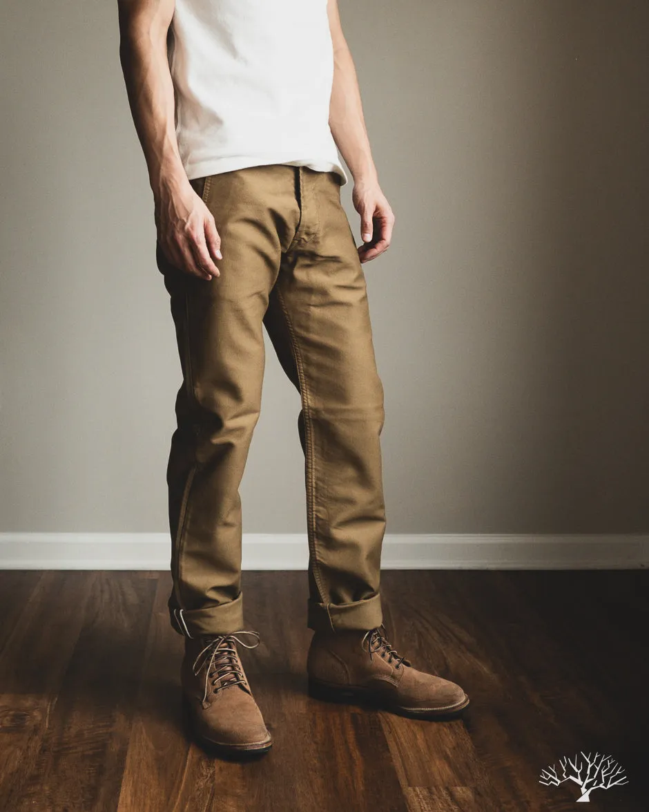 Moleskin Trousers - Dark Beige