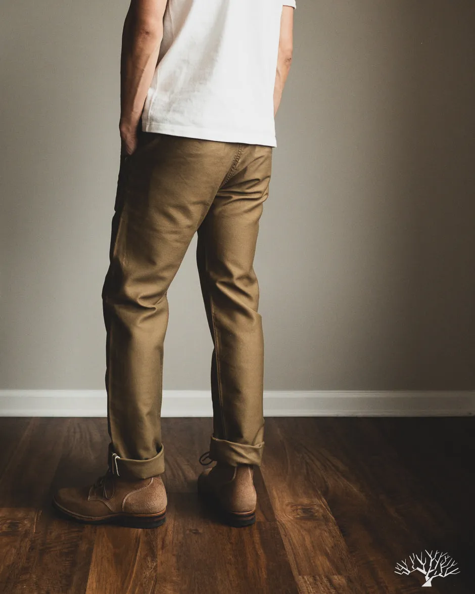 Moleskin Trousers - Dark Beige