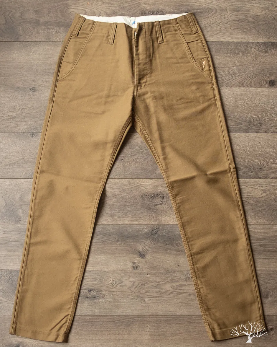 Moleskin Trousers - Dark Beige