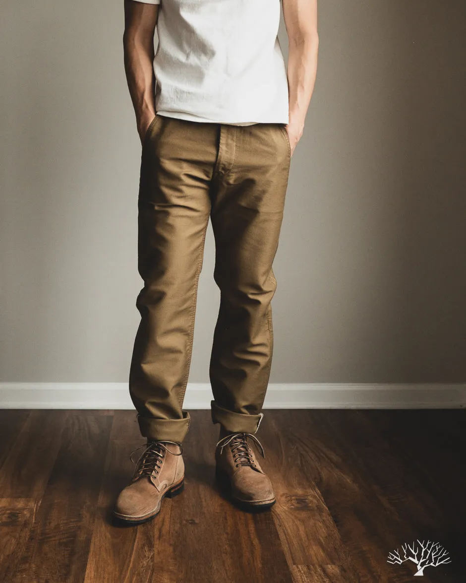 Moleskin Trousers - Dark Beige