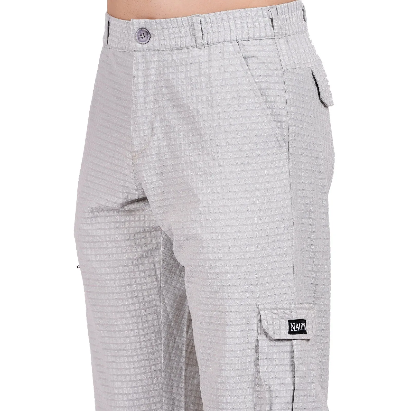 Nauticon Cargo Pant for Men OFF White