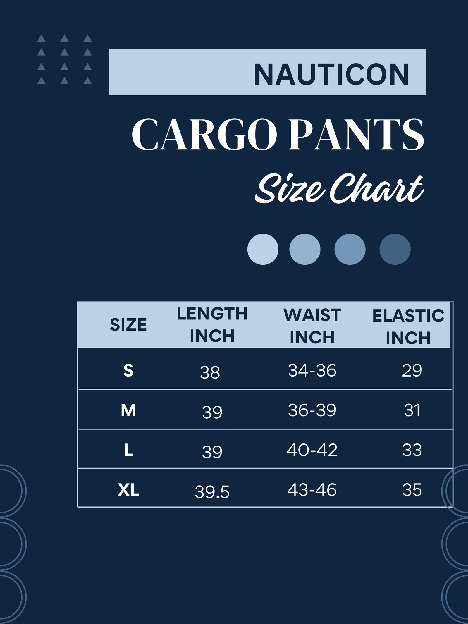 Nauticon Cargo Pant for Men OFF White