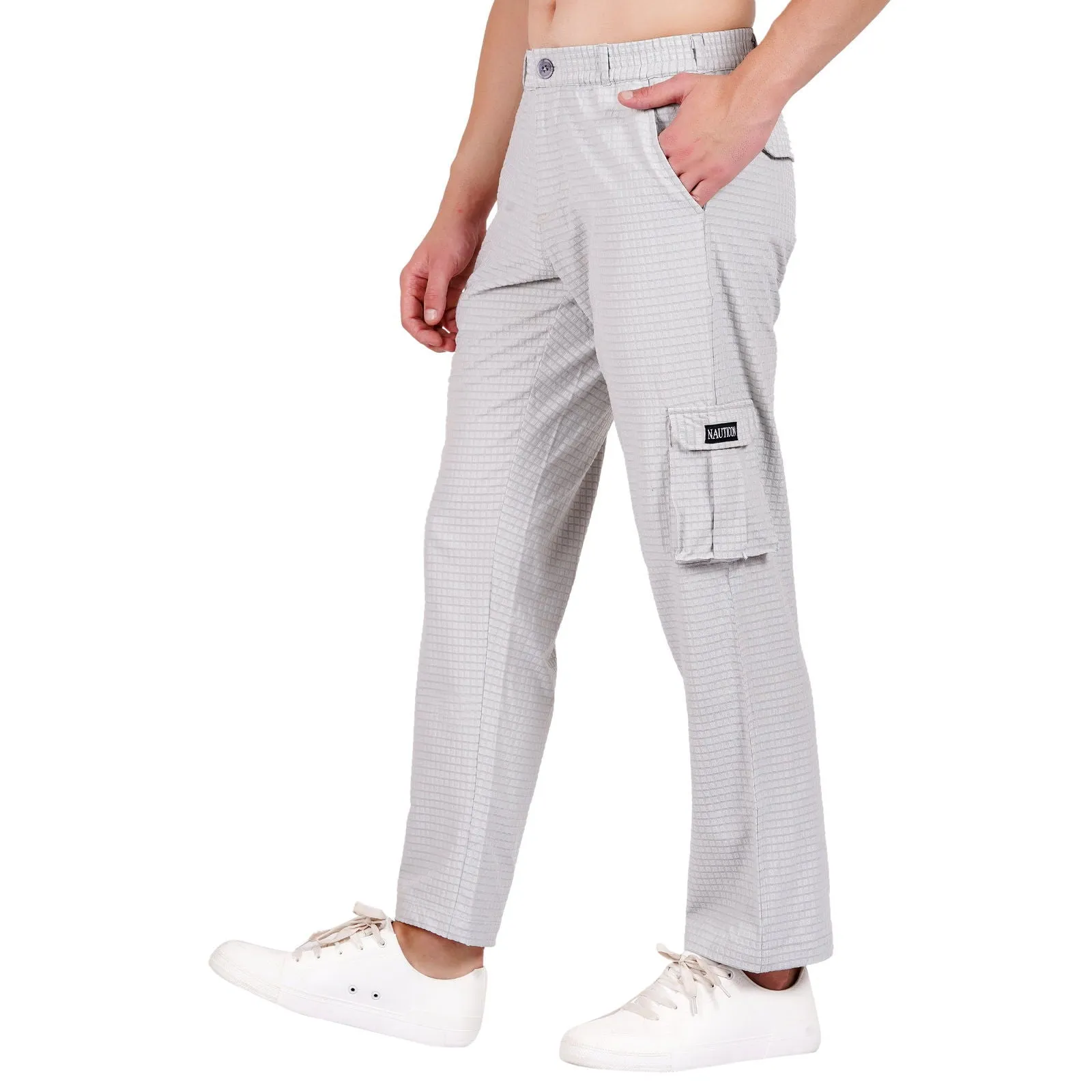 Nauticon Cargo Pant for Men OFF White