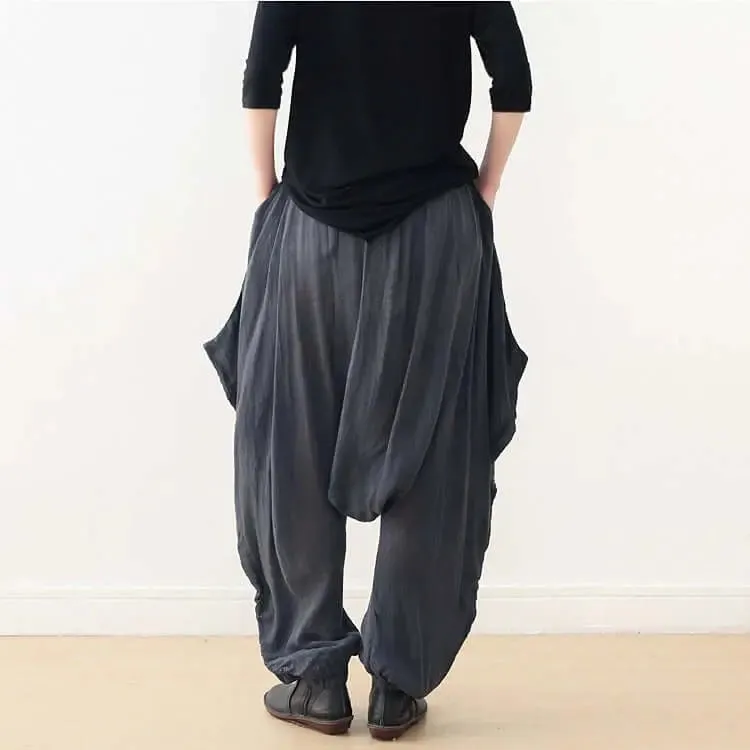 Pants for Women Elegant Linen Harem Pants