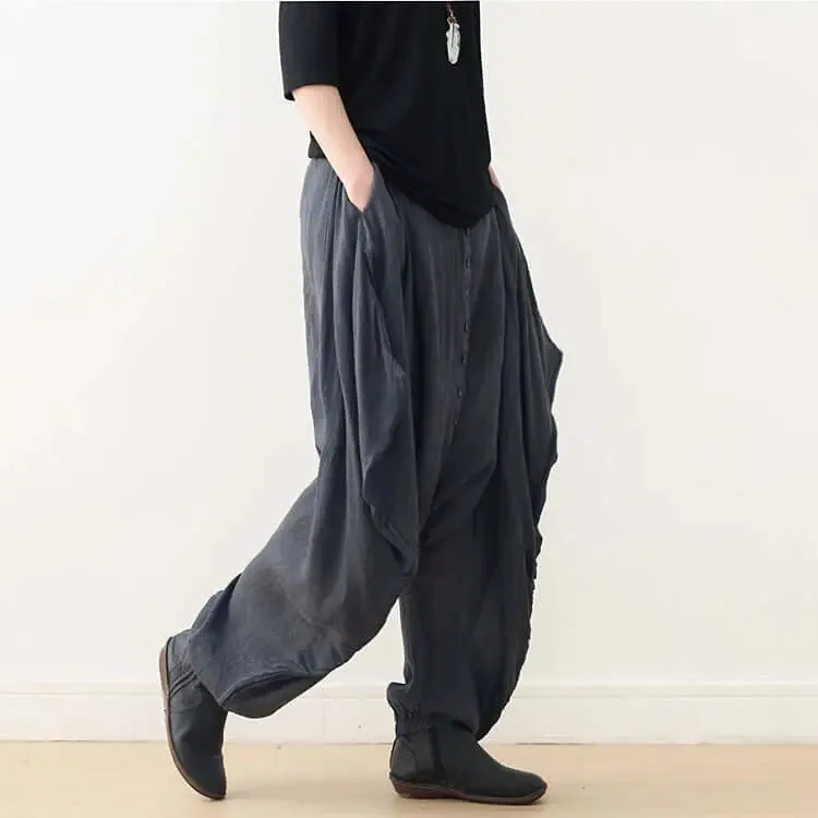 Pants for Women Elegant Linen Harem Pants