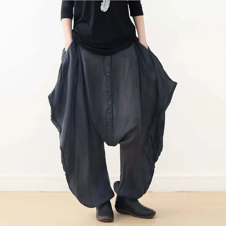 Pants for Women Elegant Linen Harem Pants