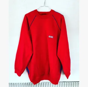 Red Oversized Sweatsuit