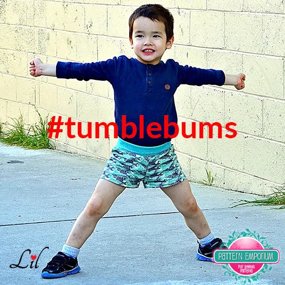 Tumble Bums | Kids Shorts & Pants Sewing Pattern