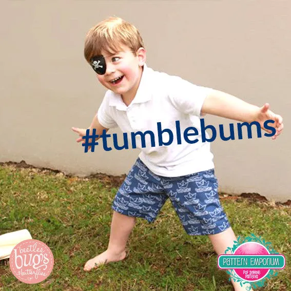 Tumble Bums | Kids Shorts & Pants Sewing Pattern