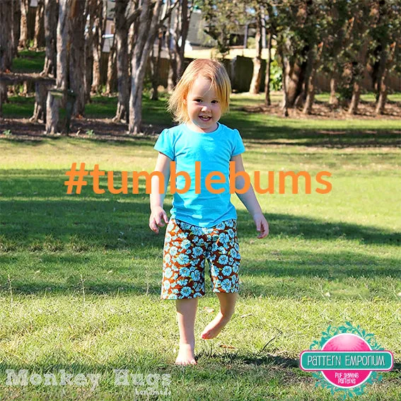 Tumble Bums | Kids Shorts & Pants Sewing Pattern