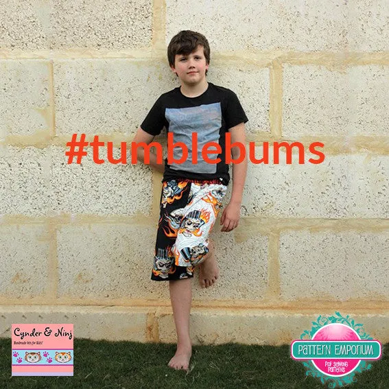 Tumble Bums | Kids Shorts & Pants Sewing Pattern