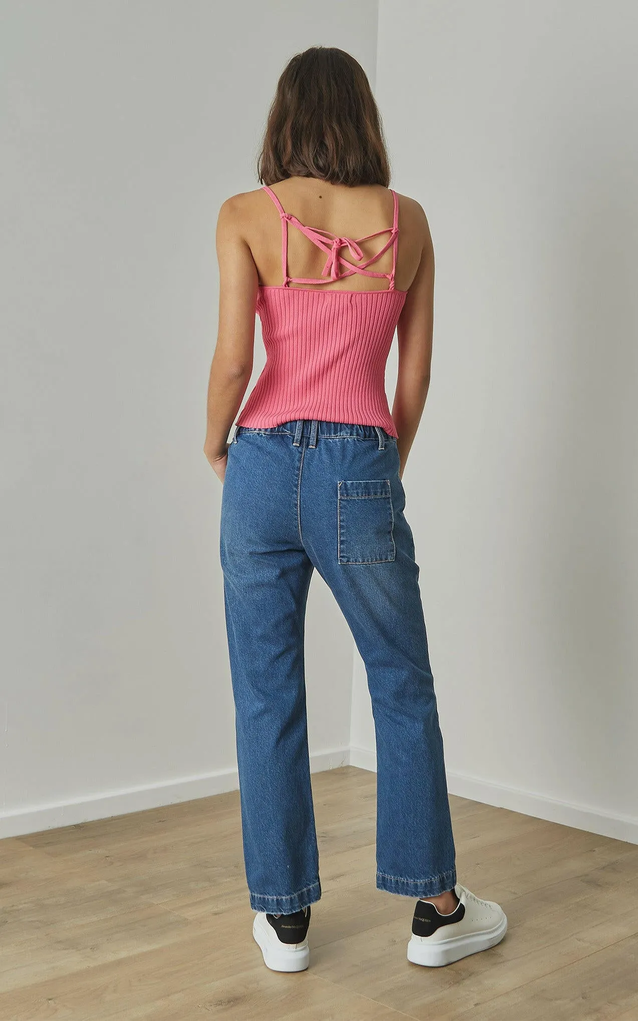 Unwind Denim Ankle Length Pants