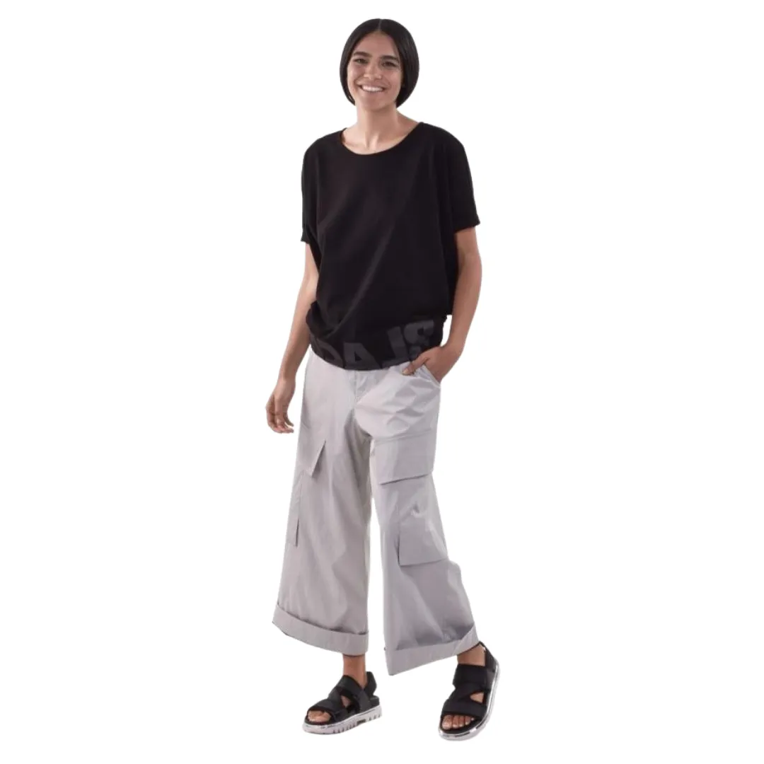 Urban - Wide Leg Nylon Cargo Pant